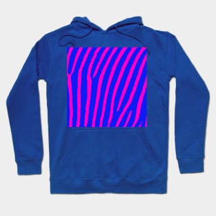 Zebra Print (Pink & Blue) Hoodie